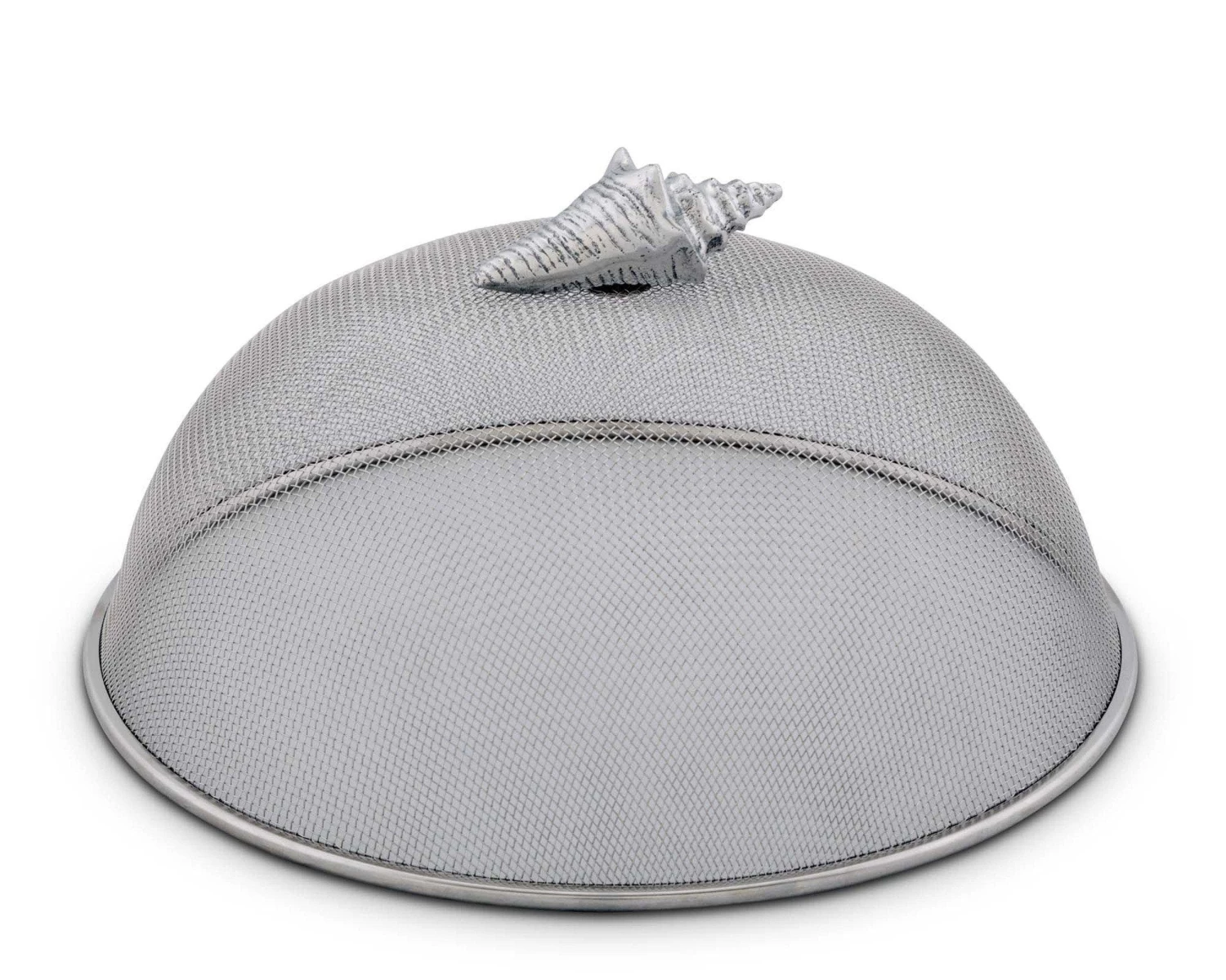 Arthur Court Conch Shell Stainless Mesh Picnic Cover