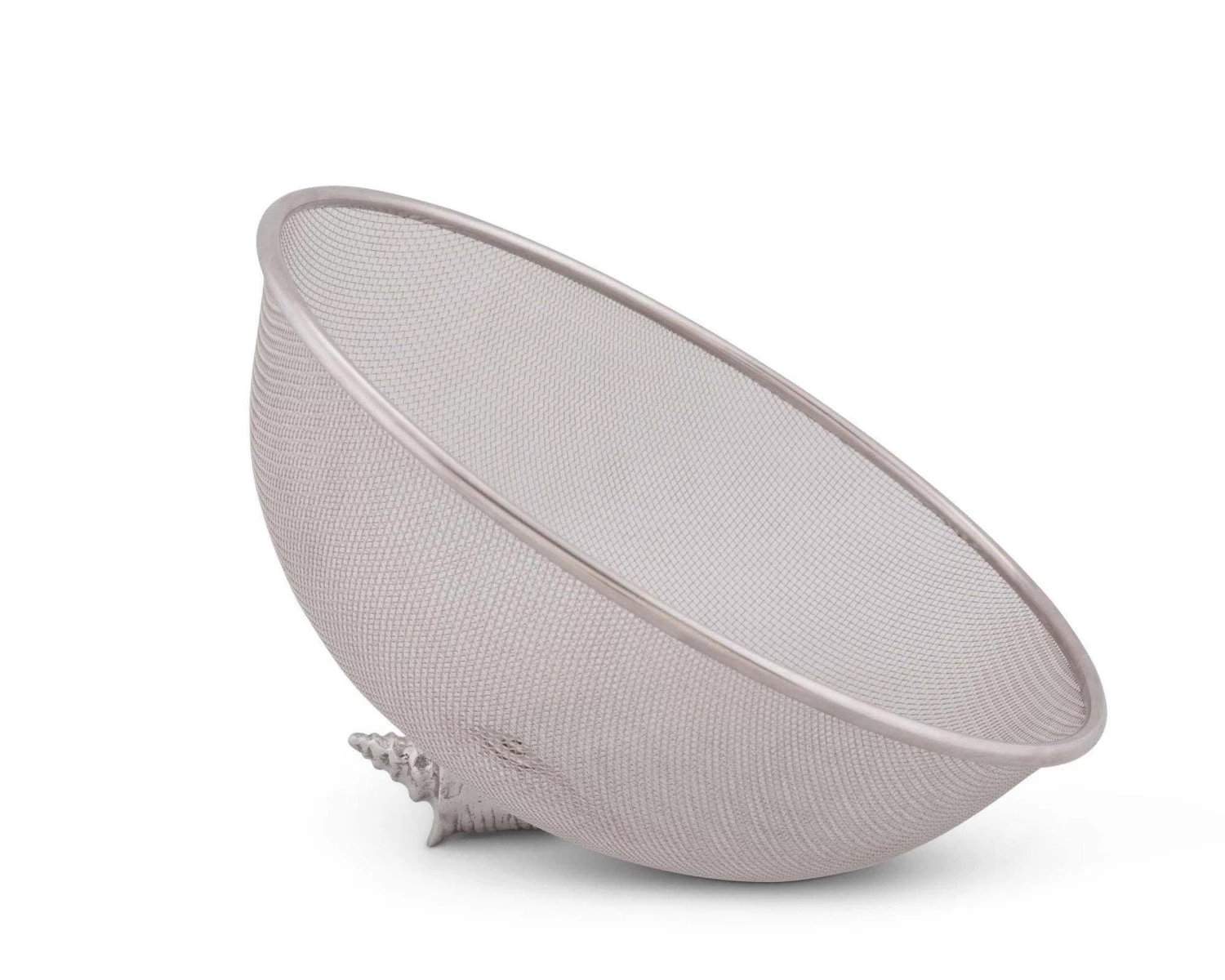 Arthur Court Conch Shell Stainless Mesh Picnic Cover