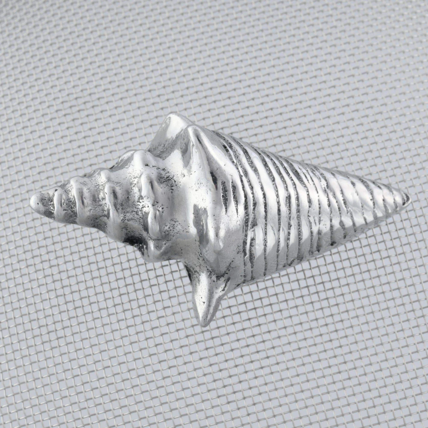 Arthur Court Conch Shell Stainless Mesh Picnic Cover