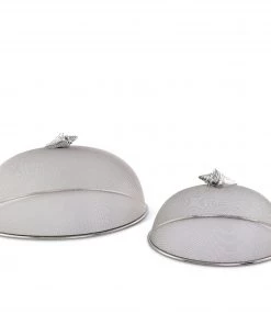 Arthur Court Conch Shell Stainless Mesh Picnic Cover