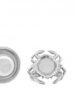 Arthur Court Crab 3-Piece Condiment Set