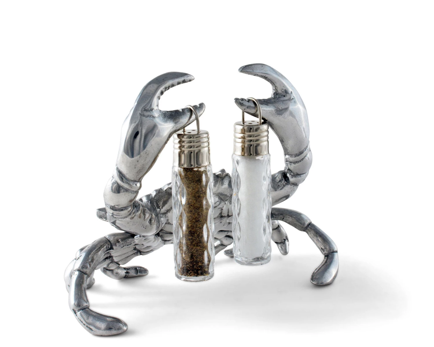 Arthur Court Salt & Pepper Sets Crab Hanging Salt And Pepper Set
