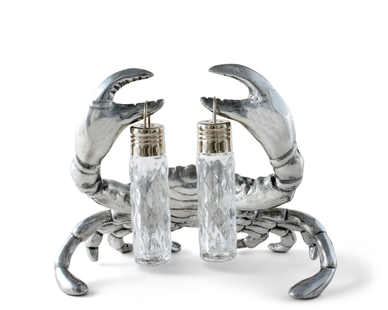 Arthur Court Salt & Pepper Sets Crab Hanging Salt And Pepper Set