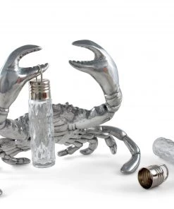 Arthur Court Salt & Pepper Sets Crab Hanging Salt And Pepper Set