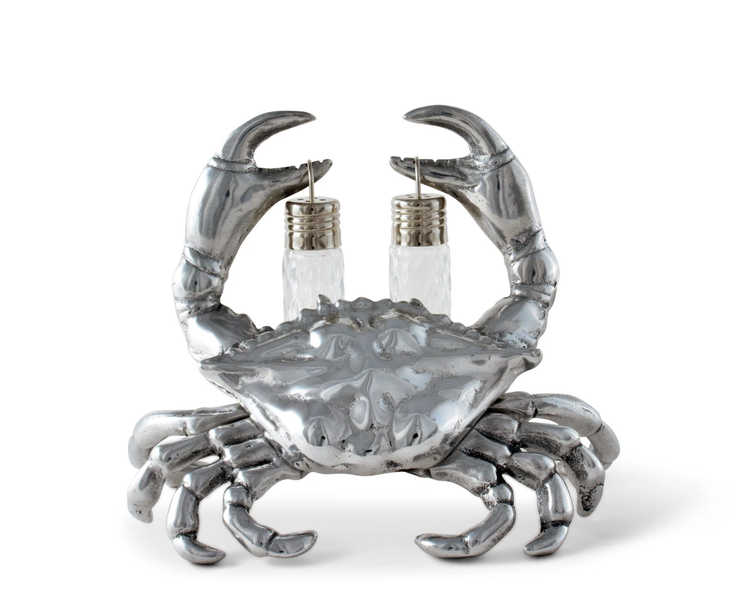 Arthur Court Salt & Pepper Sets Crab Hanging Salt And Pepper Set