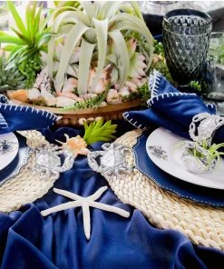 Arthur Court Crab Melamine Lunch Plates - Set Of 4