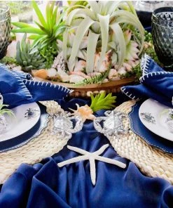 Arthur Court Crab Napkin Rings - Set Of 4