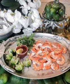 Arthur Court Crab Oval Platter