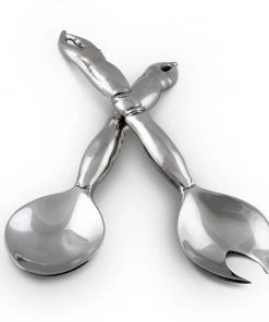 Arthur Court Crab Serving Set Salad Serving Sets