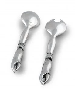 Arthur Court Crab Serving Set Salad Serving Sets