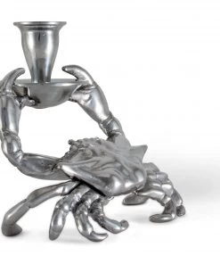 Arthur Court Crab Taper Candle Holders Candlesticks