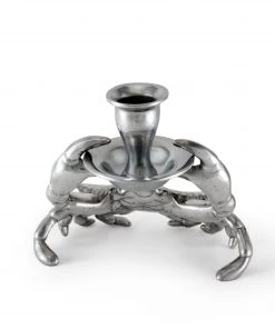 Arthur Court Crab Taper Candle Holders Candlesticks