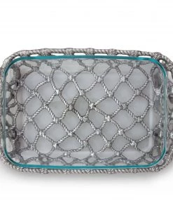 Arthur Court Fish Net Casserole / Pyrex Holder