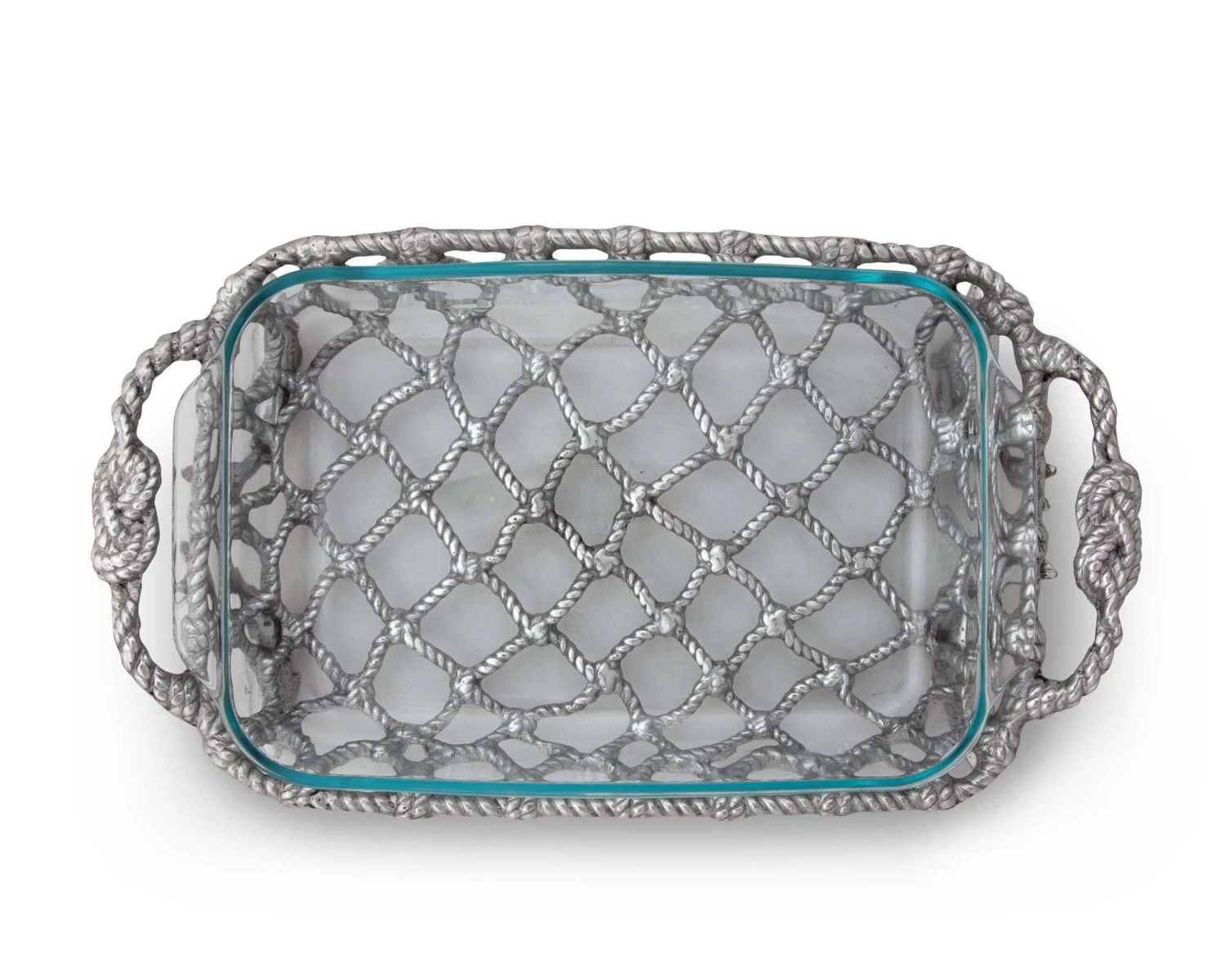 Arthur Court Fish Net Casserole / Pyrex Holder