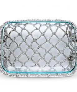 Arthur Court Fish Net Casserole / Pyrex Holder