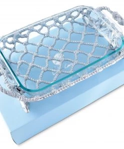Arthur Court Fish Net Casserole / Pyrex Holder