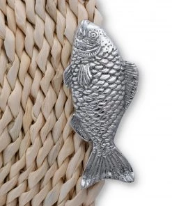Arthur Court Fish Twisted Seagrass Placemats - Set Of 4 Napkin Rings