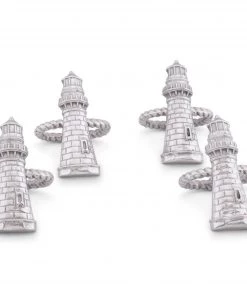 Arthur Court Lighthouse Napkin Rings