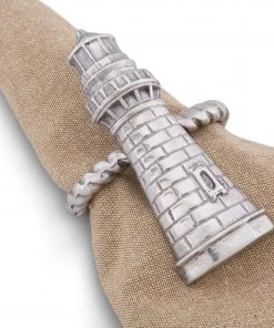 Arthur Court Lighthouse Napkin Rings