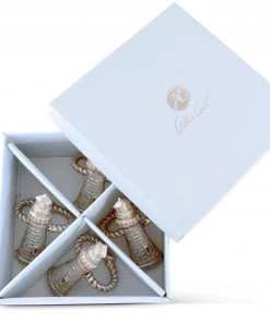 Arthur Court Lighthouse Napkin Rings