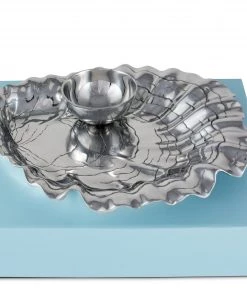 Arthur Court Oyster W/Pearl Chip & Dip