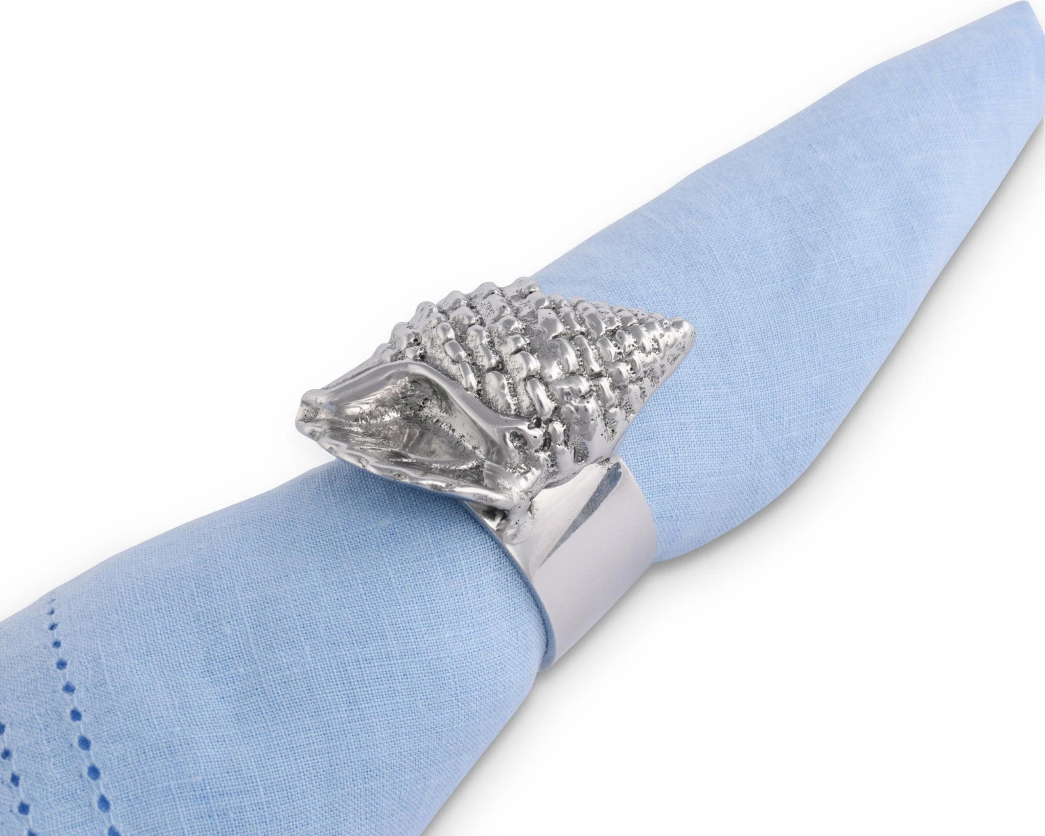 Arthur Court Sea Shell Napkin Rings - Set Of 4