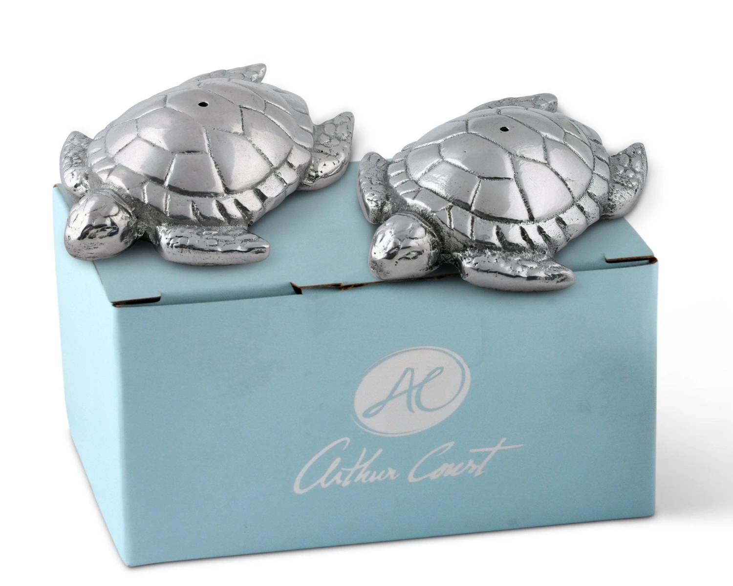 Arthur Court Sea Turtle Salt And Pepper Set Salt & Pepper Sets