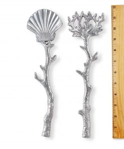 Arthur Court Salad Serving Sets Shell And Sea Life Serving Set