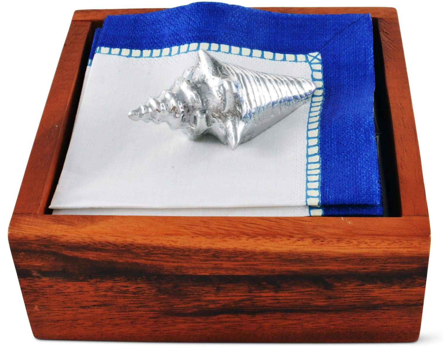 Arthur Court Shell Napkin Weight Napkin Holders