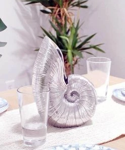 Arthur Court Shell Pitcher