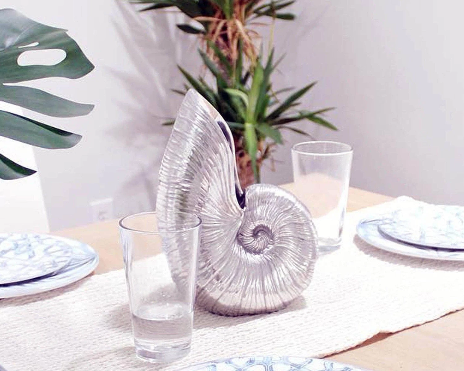 Arthur Court Shell Pitcher