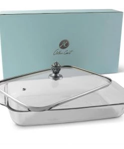 Arthur Court Classic Lid With Pyrex 3 Quart Baking Dish Western