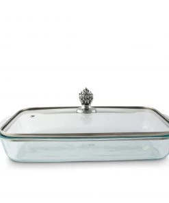 Arthur Court Classic Lid With Pyrex 3 Quart Baking Dish Western