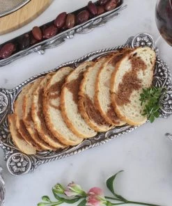 Arthur Court Western Concho Bread Tray