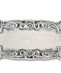 Arthur Court Western Concho Bread Tray