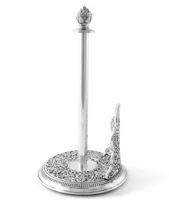 Arthur Court Concho Pattern Paper Towel Holder Western