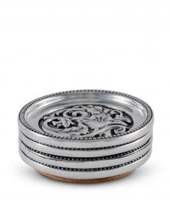 Arthur Court Concho Western Drink Coaster Set Of 4