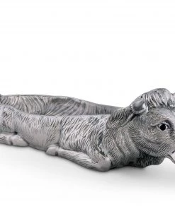 Arthur Court Western Cow Carving Serving Tray