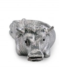 Arthur Court Western Cow Carving Serving Tray