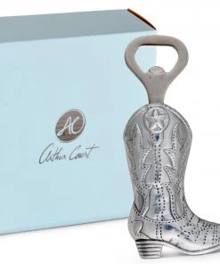 Arthur Court Cowboy Boot Bottle Opener Western