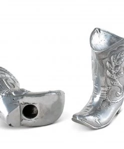 Arthur Court Cowboy Boot Salt And Pepper Set Western
