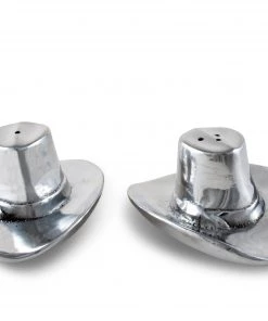 Arthur Court Cowboy Hat Salt And Pepper Set Western