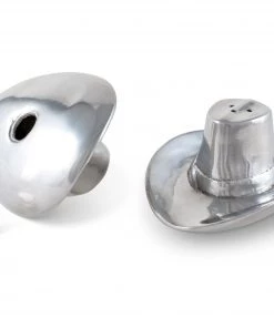 Arthur Court Cowboy Hat Salt And Pepper Set Western