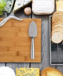 Arthur Court Longhorn Bamboo Cheese Set