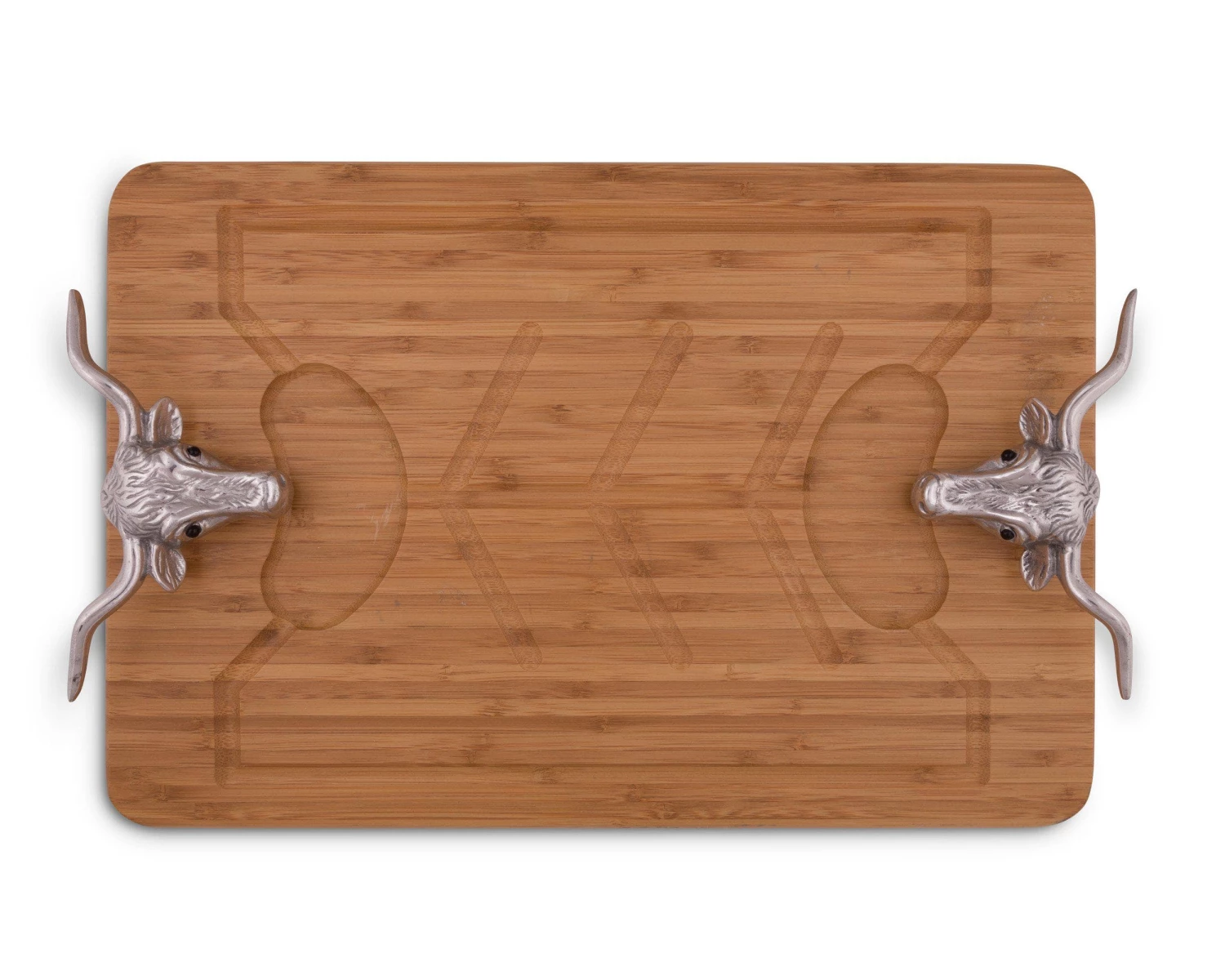 Arthur Court Western Longhorn Carving Board
