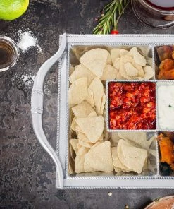 Arthur Court Longhorn Entertainment Tray Western