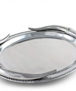 Arthur Court Longhorn Oval Platter