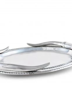 Arthur Court Longhorn Oval Platter