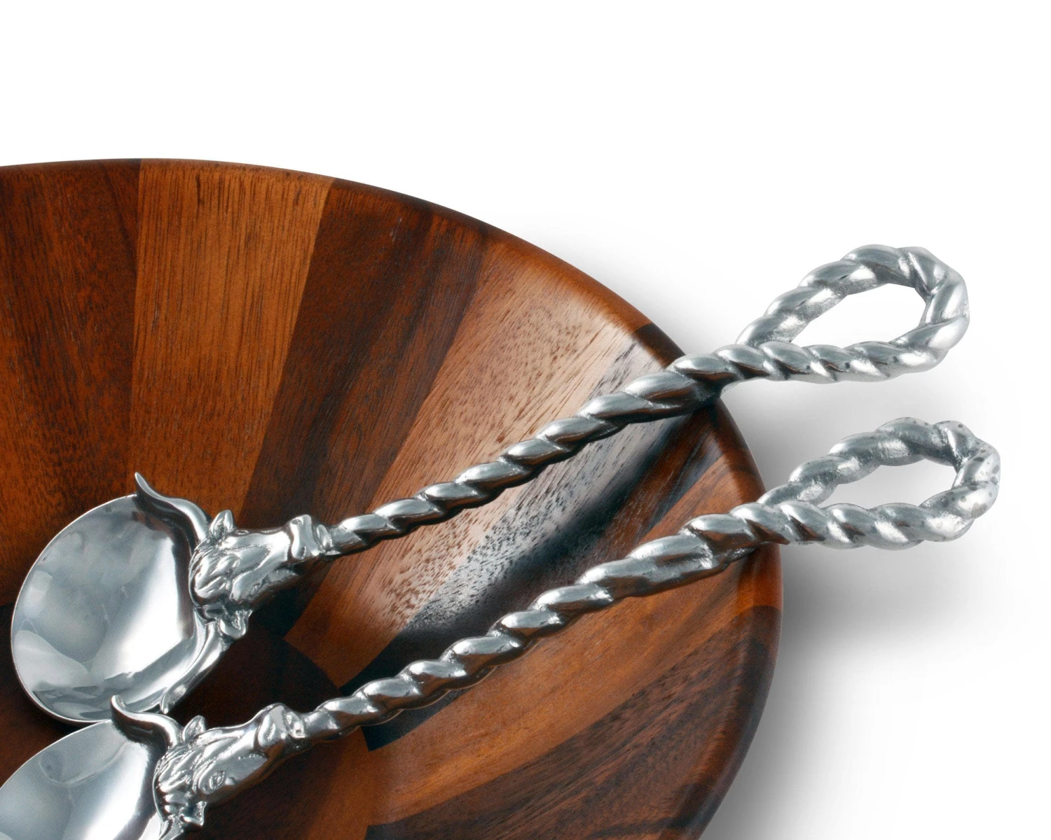 Arthur Court Western Longhorn Serving Set