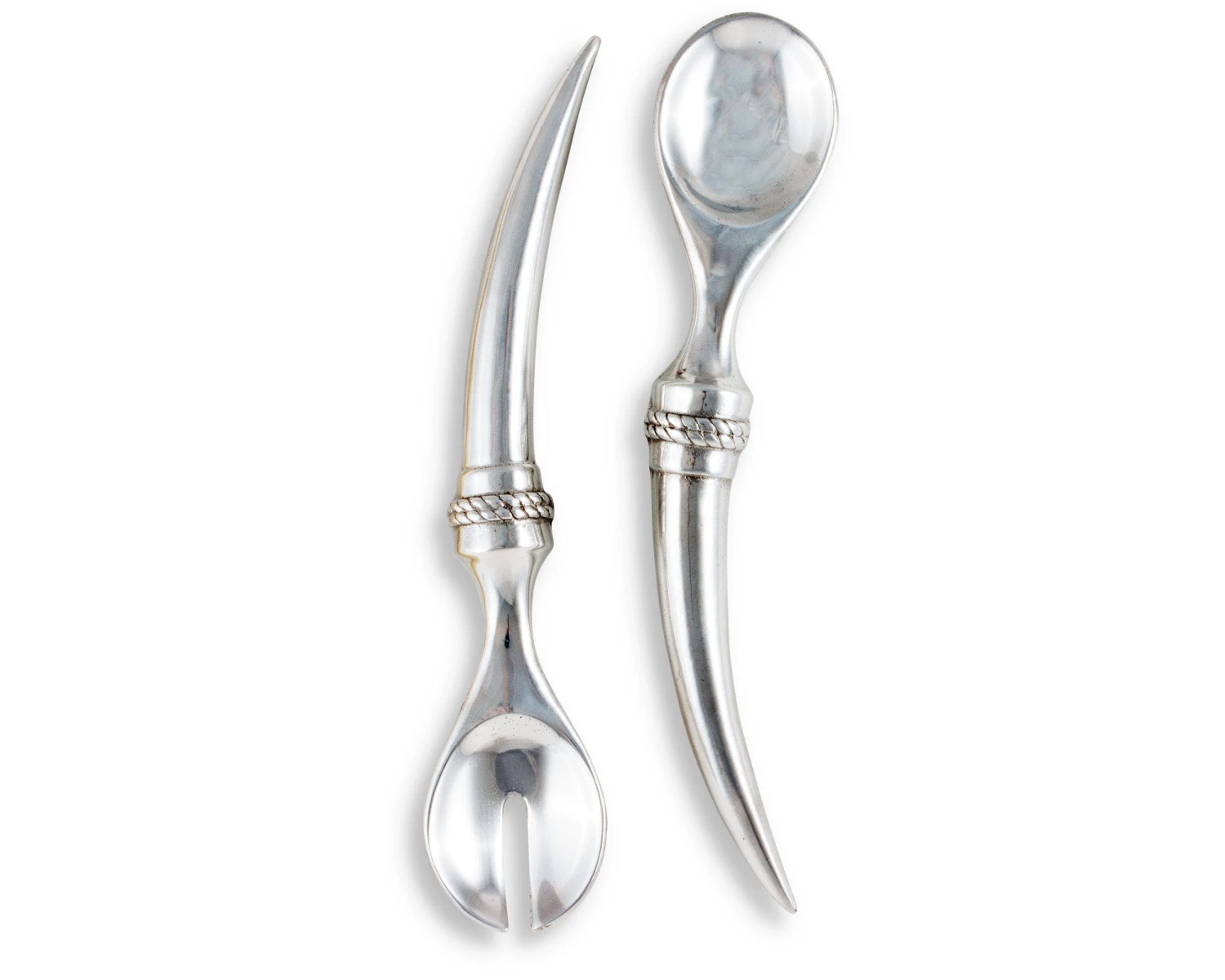 Arthur Court Longhorn Serving Set Western